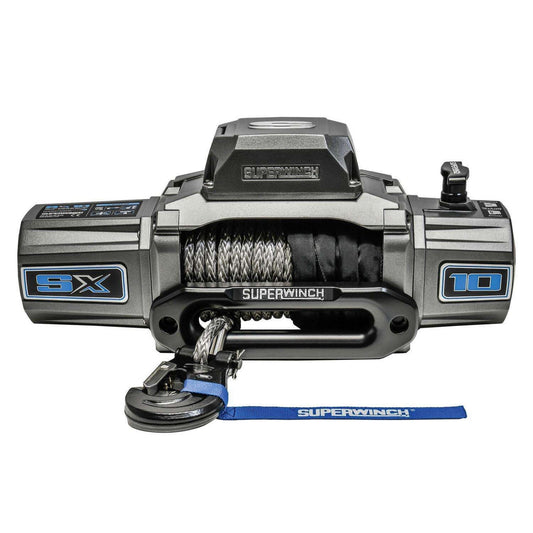 SX10SR Winch 10K with Synthetic Rope