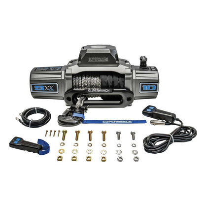 SX10SR Winch 10K with Synthetic Rope