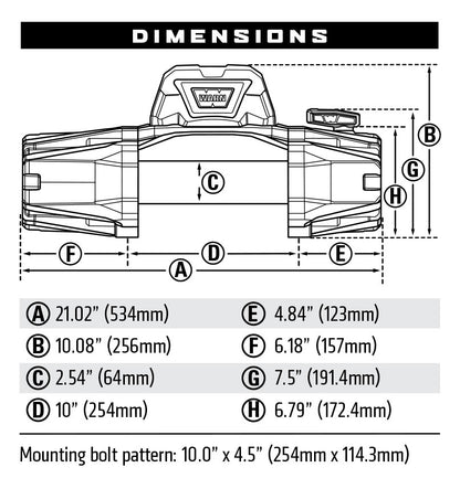 Warn VR EVO 10 Winch