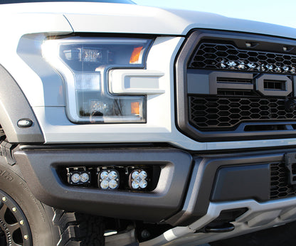 Baja Designs Ford Raptor (17-On) Fog Pocket Kit "Sportsmen"