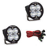 Baja Designs Squadron-R (Round) LED Light (Pro or Sport) - Pair