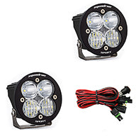 Baja Designs Squadron-R (Round) LED Light (Pro or Sport) - Pair