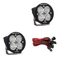 Baja Designs Squadron-R (Round) LED Light (Pro or Sport) - Pair