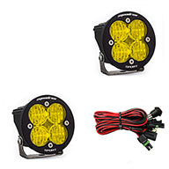 Baja Designs Squadron-R (Round) LED Light (Pro or Sport) - Pair