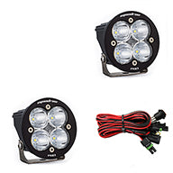 Baja Designs Squadron-R (Round) LED Light (Pro or Sport) - Pair