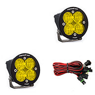 Baja Designs Squadron-R (Round) LED Light (Pro or Sport) - Pair