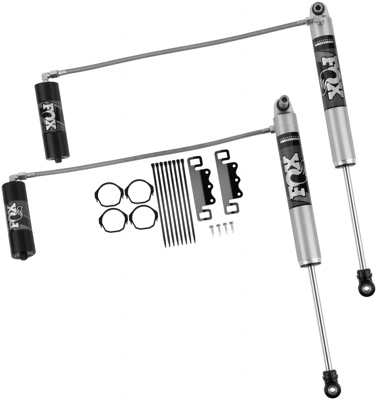 FOX JT FRONT PERFORMANCE SERIES 2.0 SMOOTH BODY RESERVOIR SHOCK (PAIR)