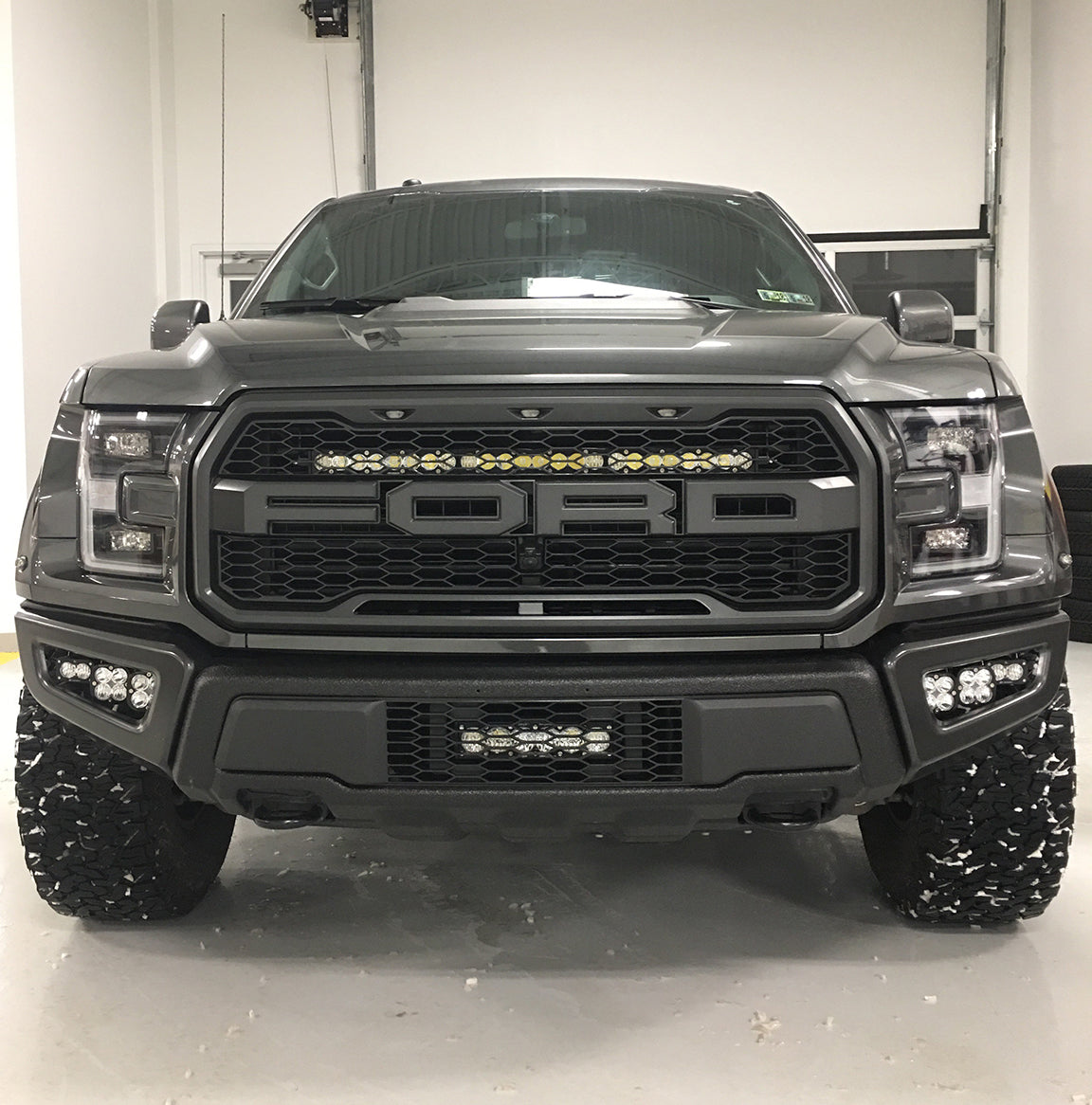 Baja Designs Ford Raptor (17-On) Fog Pocket Kit "Sportsmen"