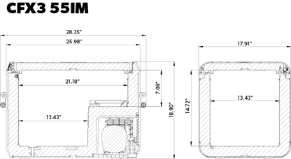 Dometic CFX3 Series Powered Coolers