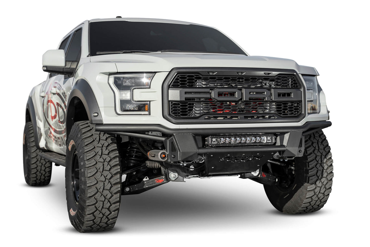 ADD 2017 - 2020 FORD RAPTOR ADD PRO BOLT-ON V1 FRONT BUMPER