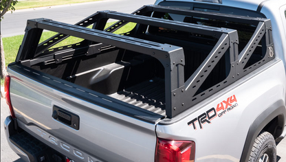 Artec 3rd Gen Tacoma Mid Height Bed Rack - Aluminum