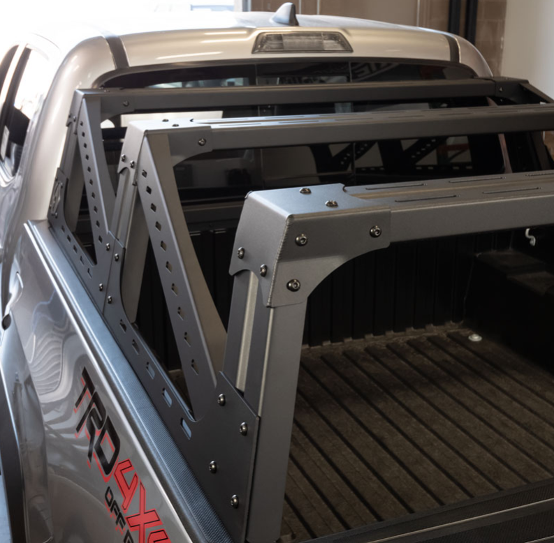 Artec 3rd Gen Tacoma Mid Height Bed Rack - Aluminum