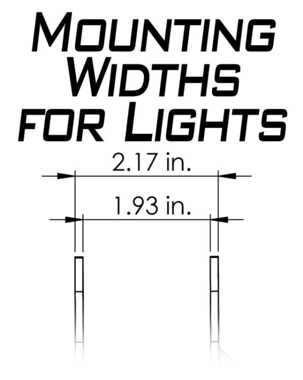 Artec JL/JT A-pillar LED Cube Light Mounts (Dual or Single)