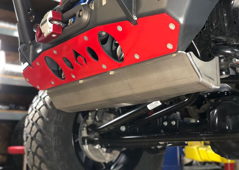 Artec JK JL JT Front Bumper Rock Guard